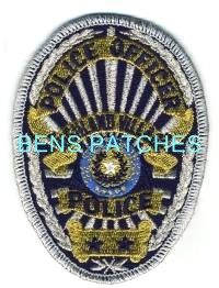 TEXAS,HIGHLAND VILLAGE POLICE BADGE PATCH 1_wm